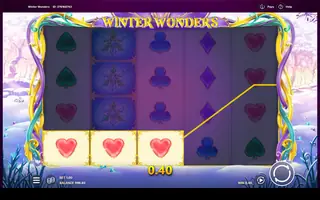 Winter Wonders – Winning spin