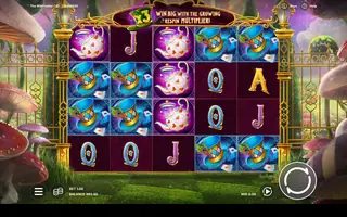 The Wild Hatter – Feature in play