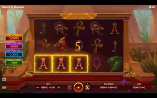 Chosen By The Gods – Winning spin