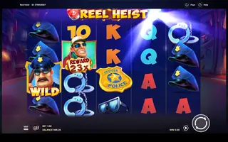 Reel Heist – Feature in play