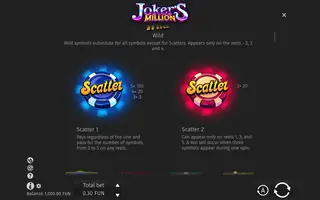 Joker’s Million – Game rules