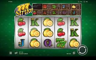 777 Strike – Base game