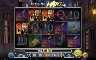 Potion of Madness – Winning spin