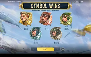 1942: Sky Warrior – Paytable