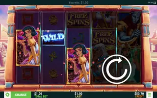 Egyptian Mystery – Winning spin