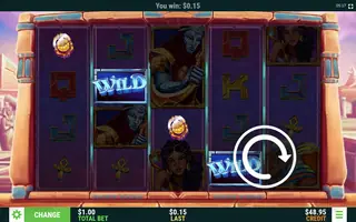 Egyptian Mystery – Winning spin