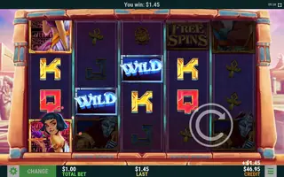 Egyptian Mystery – Winning spin