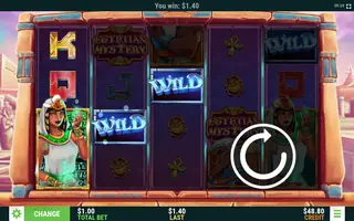 Egyptian Mystery – Winning spin