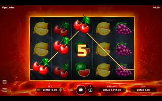 Pyro Joker – Winning spin