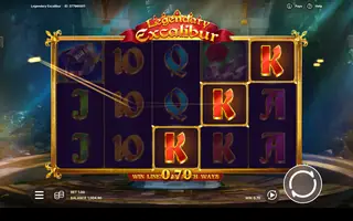 Legendary Excalibur – Winning spin