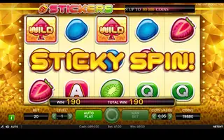 Stickers – Winning spin