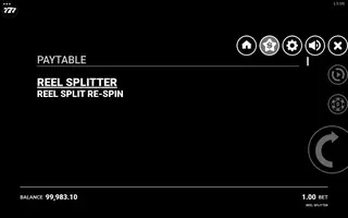 Reel Splitter – Paytable