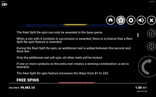 Reel Splitter – Game rules
