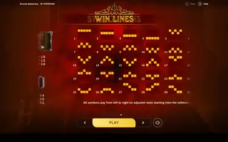 Dracula Awakening – Paytable
