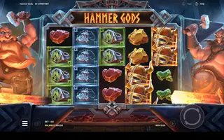Hammer Gods – Feature in play