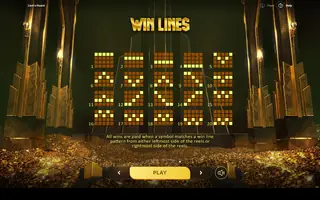 Lion’s Hoard – Paytable
