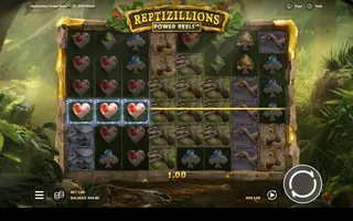 Reptizillions Power Reels – Winning spin
