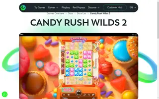 Candy Rush Wilds 2 – Base game