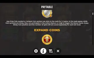Spooky Coin: Hold The Spin – Paytable