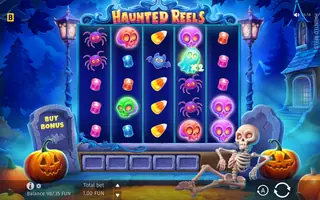 Haunted Reels – Feature in play