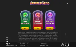 Haunted Reels – Game rules