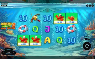 Lobster Hotpot 2 Even Hotter – Feature in play