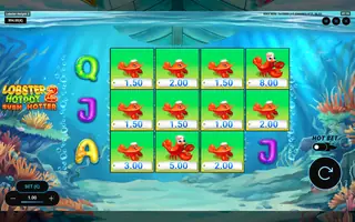 Lobster Hotpot 2 Even Hotter – Feature in play