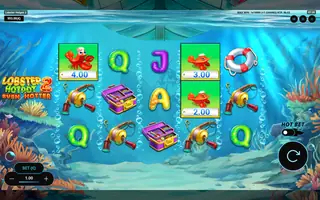 Lobster Hotpot 2 Even Hotter – Feature in play