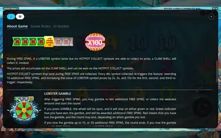 Lobster Hotpot 2 Even Hotter – Game rules
