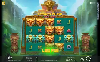Aztec’s Claw Wild Dice – Winning spin