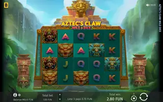 Aztec’s Claw Wild Dice – Winning spin