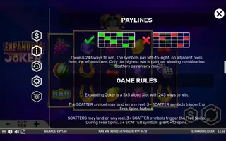 Expanding Joker – Game rules