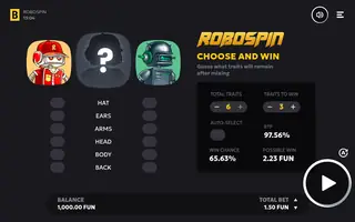 Robospin – Base game