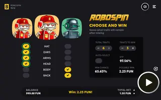 Robospin – Winning spin