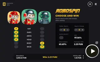 Robospin – Winning spin