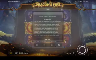 Dragon’s Fire Infinireels – Game rules