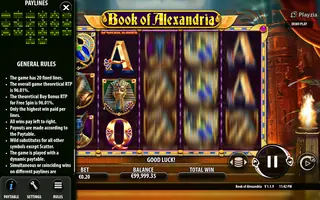 Book of Alexandria – Game rules