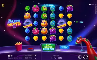 Alien Fruits 2 – Winning spin