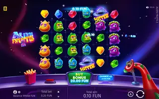 Alien Fruits 2 – Winning spin