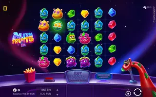 Alien Fruits 2 – Feature in play