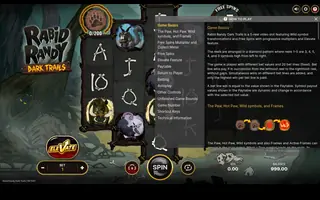 Rabid Randy Dark Trails – Game rules