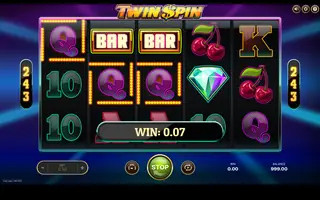 Twin Spin – Winning spin