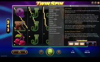 Twin Spin – Game rules