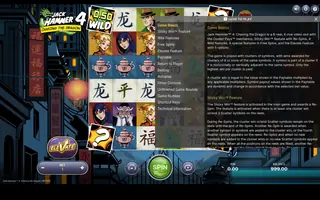 Jack Hammer 4: Chasing the Dragon – Game rules