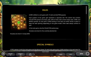 Super Jungle – Game rules
