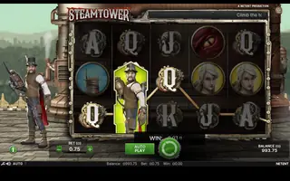 Steam Tower – Winning spin