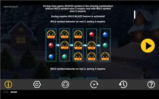 Xmas Wild Blaze – Game rules