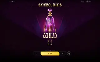 Crystal Mirror – Paytable