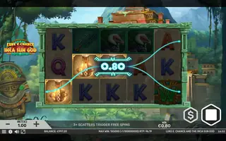 Luke E. Chance and the Inca Sun God – Winning spin
