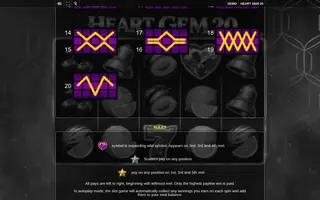 Heart Gem 20 – Game rules